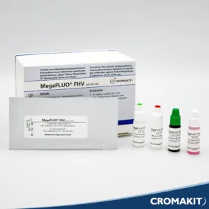 MegaFLUO FHV (Herpesvirus Felino) Kit 100 Test